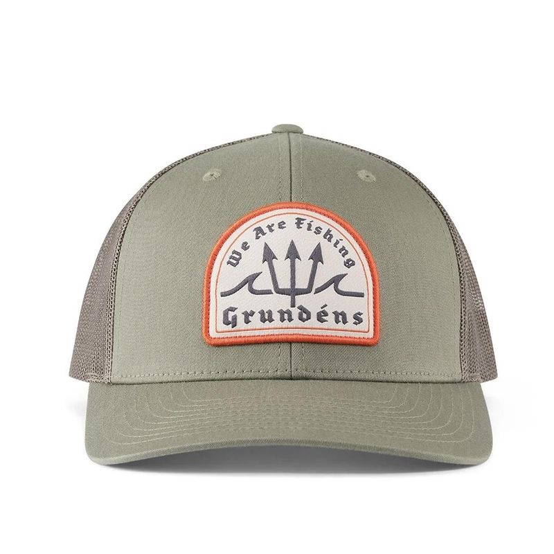 Grundens Poseidon Trucker Loden Caps