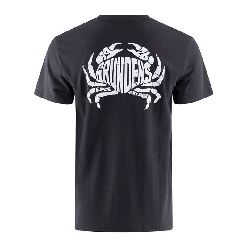 Grundens Eat Your Words HD Pocket Tee Black Crab
