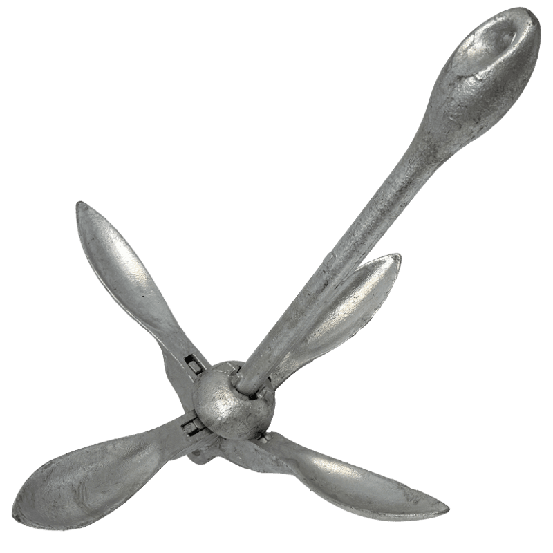 Paraplydrag galvaniserad 8kg