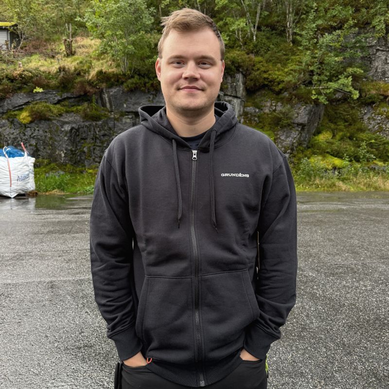 Grundens Hot Rod FZ Hoodie Black