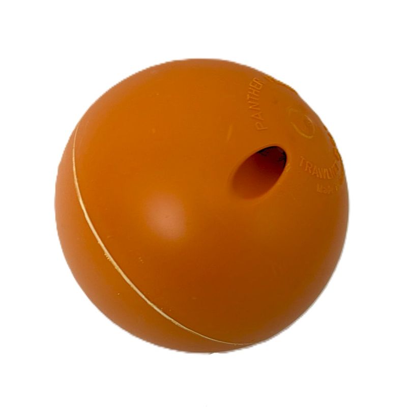 Trawl ball 8in, orange, with side hole