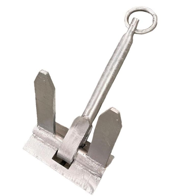 Garnankare 15 kg med ring, galvaniserad