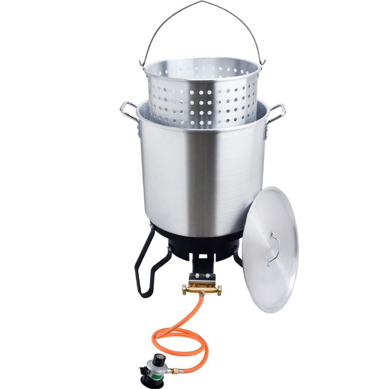 Crab cooker w/stand XL 52 L - 16 kw CE